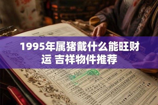 1995年属猪戴什么能旺财运 吉祥物件推荐