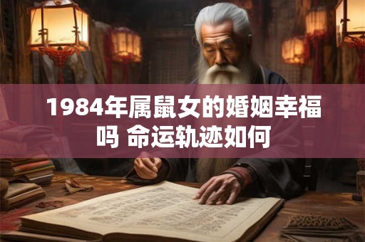 1984年属鼠女的婚姻幸福吗 命运轨迹如何