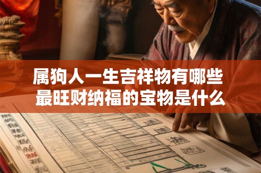属狗人一生吉祥物有哪些 最旺财纳福的宝物是什么