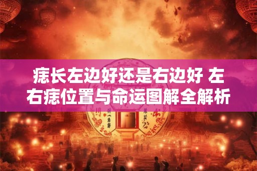 痣长左边好还是右边好 左右痣位置与命运图解全解析