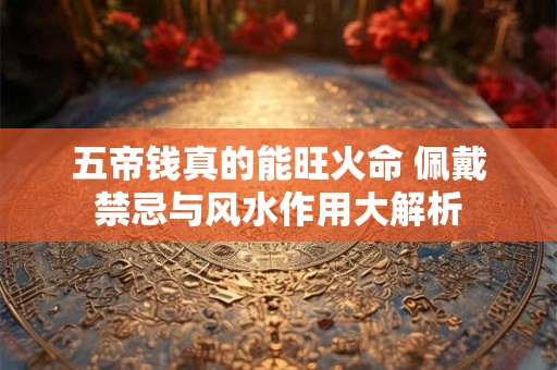 五帝钱真的能旺火命 佩戴禁忌与风水作用大解析