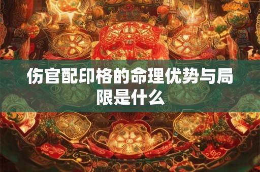伤官配印格的命理优势与局限是什么