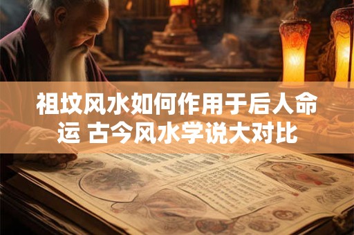 祖坟风水如何作用于后人命运 古今风水学说大对比