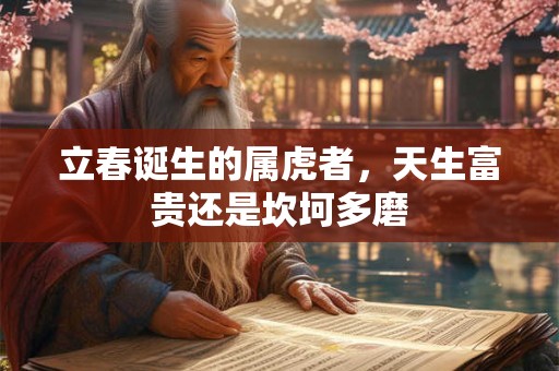 立春诞生的属虎者，天生富贵还是坎坷多磨