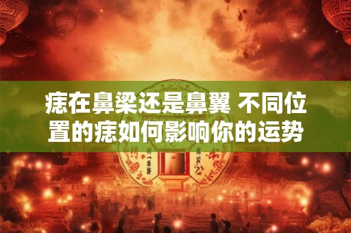 痣在鼻梁还是鼻翼 不同位置的痣如何影响你的运势