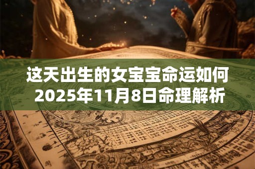 这天出生的女宝宝命运如何 2025年11月8日命理解析