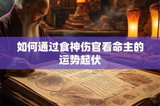 如何通过食神伤官看命主的运势起伏