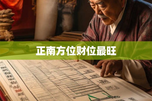 详细阅读:正南方位财位最旺 正南方位财位最旺