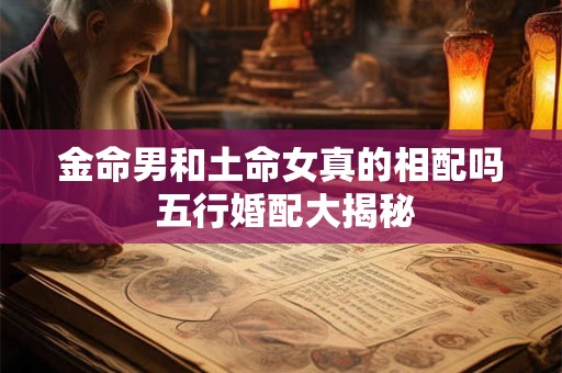 金命男和土命女真的相配吗 五行婚配大揭秘