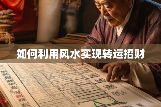 如何利用风水实现转运招财