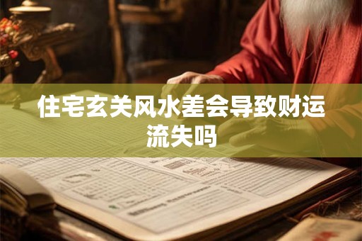 详细阅读:住宅玄关风水差会导致财运流失吗 住宅玄关风水差会导致财运流失吗