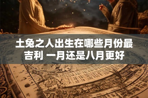土兔之人出生在哪些月份最吉利 一月还是八月更好