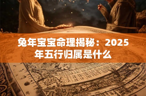 兔年宝宝命理揭秘：2025年五行归属是什么