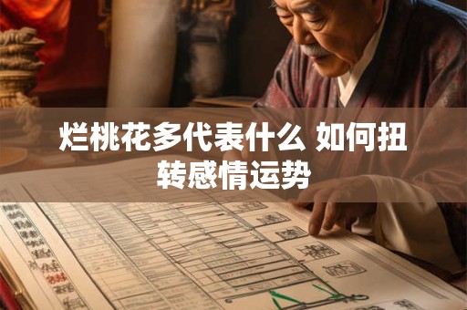 烂桃花多代表什么 如何扭转感情运势