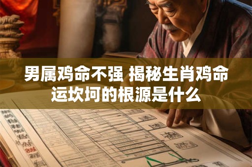 男属鸡命不强 揭秘生肖鸡命运坎坷的根源是什么