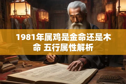 1981年属鸡是金命还是木命 五行属性解析