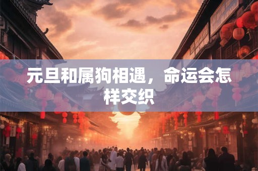 元旦和属狗相遇，命运会怎样交织