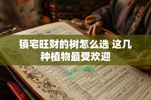镇宅旺财的树怎么选 这几种植物最受欢迎