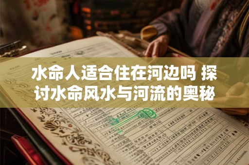 水命人适合住在河边吗 探讨水命风水与河流的奥秘