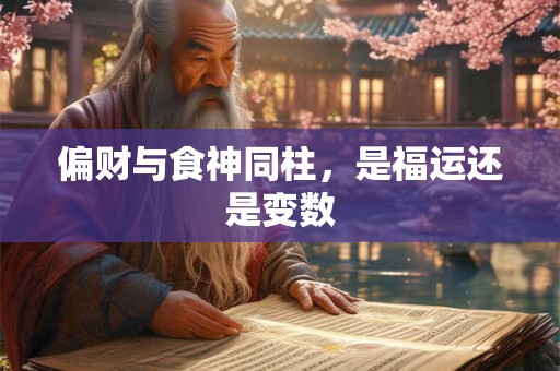 偏财与食神同柱，是福运还是变数