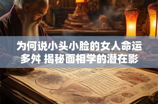 为何说小头小脸的女人命运多舛 揭秘面相学的潜在影响