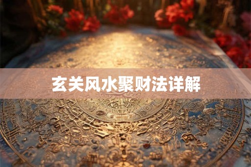 玄关风水聚财法详解