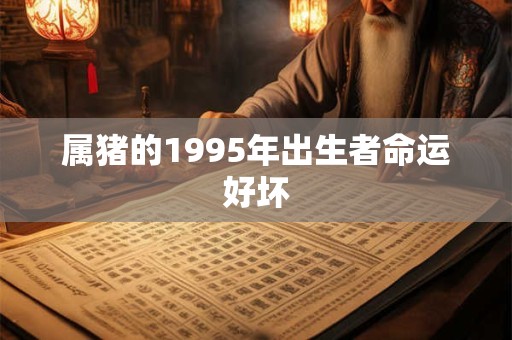 属猪的1995年出生者命运好坏