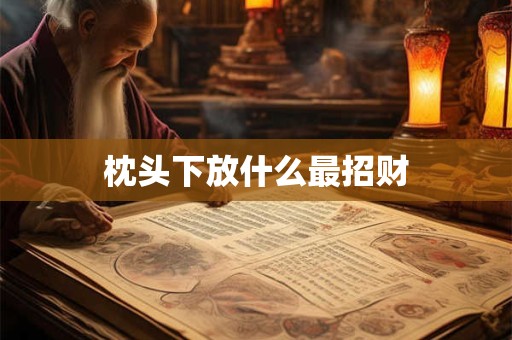 枕头下放什么最招财