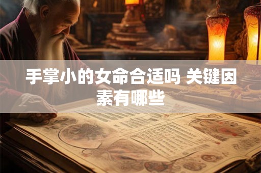 手掌小的女命合适吗 关键因素有哪些
