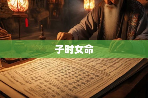子时女命