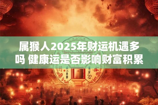 属猴人2025年财运机遇多吗 健康运是否影响财富积累