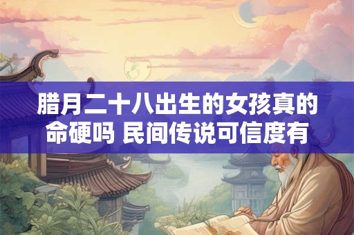 腊月二十八出生的女孩真的命硬吗 民间传说可信度有多高