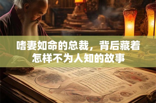 详细阅读:嗜妻如命的总裁,背后藏着怎样不为人知的故事 嗜妻如命的总裁,背后藏着怎样不为人知的故事
