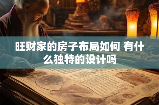 旺财家的房子布局如何 有什么独特的设计吗