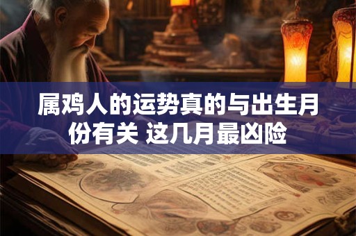 属鸡人的运势真的与出生月份有关 这几月最凶险