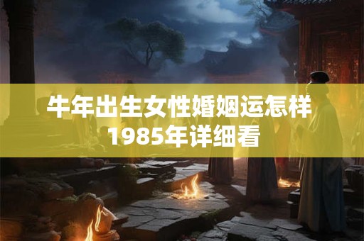 牛年出生女性婚姻运怎样 1985年详细看