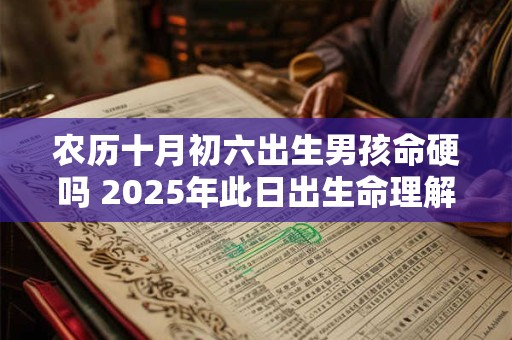 农历十月初六出生男孩命硬吗 2025年此日出生命理解读