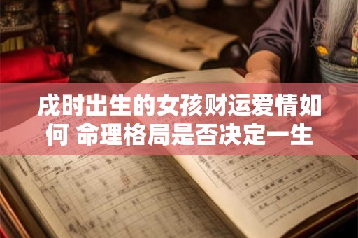 戌时出生的女孩财运爱情如何 命理格局是否决定一生吉凶