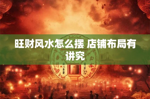 旺财风水怎么摆 店铺布局有讲究