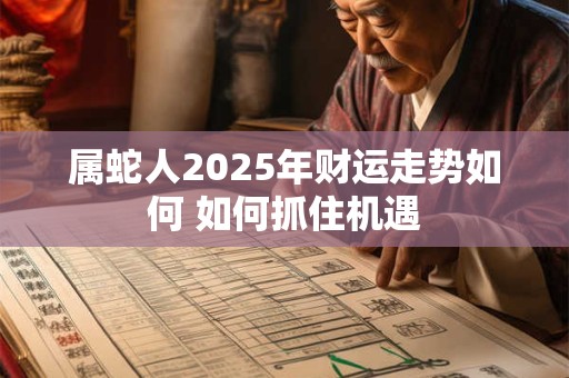 属蛇人2025年财运走势如何 如何抓住机遇