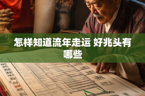 怎样知道流年走运 好兆头有哪些