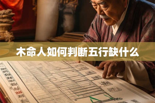 木命人如何判断五行缺什么