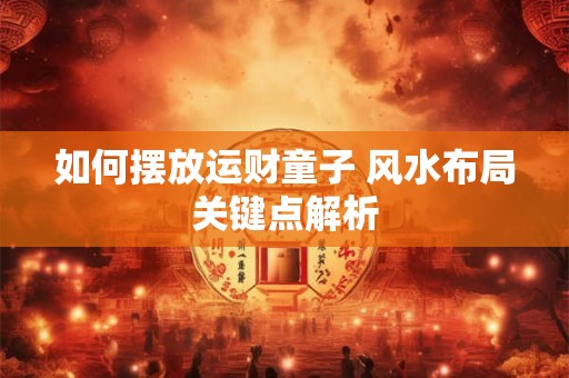 如何摆放运财童子 风水布局关键点解析