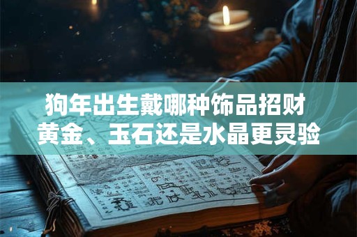 狗年出生戴哪种饰品招财 黄金、玉石还是水晶更灵验