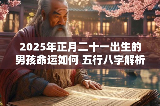2025年正月二十一出生的男孩命运如何 五行八字解析