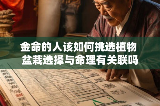 金命的人该如何挑选植物 盆栽选择与命理有关联吗