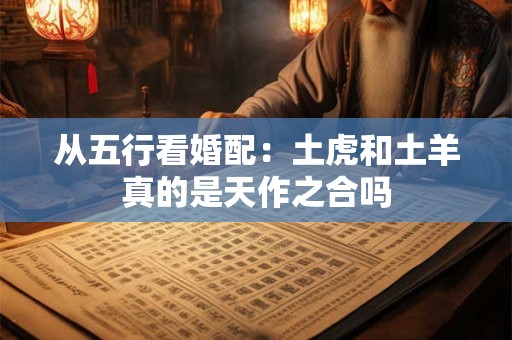 从五行看婚配：土虎和土羊真的是天作之合吗