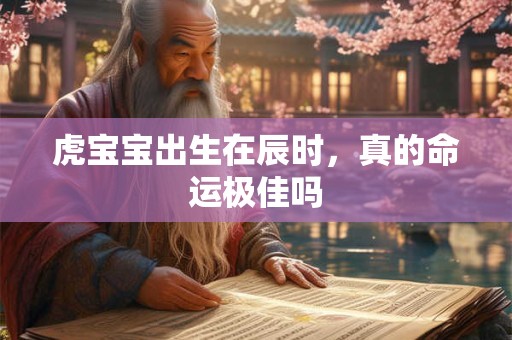 虎宝宝出生在辰时，真的命运极佳吗