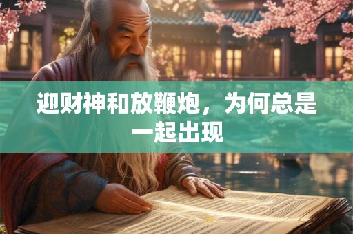 迎财神和放鞭炮，为何总是一起出现