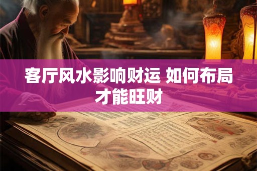 客厅风水影响财运 如何布局才能旺财